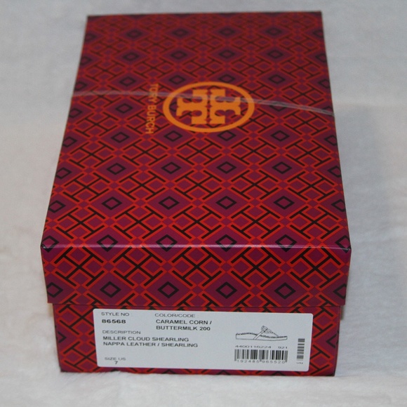 NWT Tory Burch Miller Cloud Shearling Sandals New in Box - Picture 6 of 6